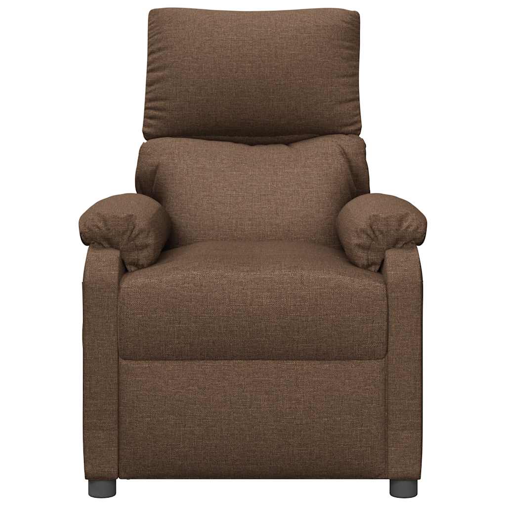 vidaXL Recliner fabric cream