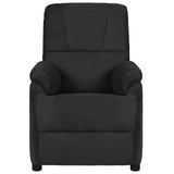 vidaXL Massage Chair Light Gray Microfiber