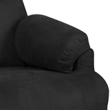 vidaXL Massage Chair Light Gray Microfiber