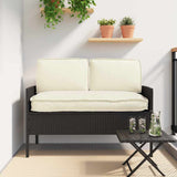 vidaXL Cushion Set 3 pcs Anthracite Oxford Fabric