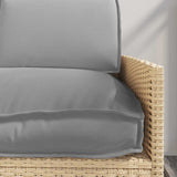 vidaXL Cushion Set 3 pcs Anthracite Oxford Fabric