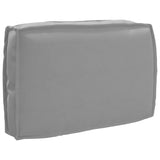 vidaXL Cushion Set 3 pcs Anthracite Oxford Fabric