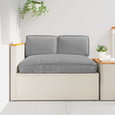 vidaXL Kussen Set 3 pcs Antraciet Oxford Stof