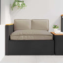 vidaXL Kussen Set 3 pcs Antraciet Oxford Stof