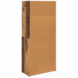 vidaXL Highboard Oud Hout 80 x 42,5 x 185 cm Bewerkt hout