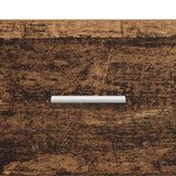 vidaXL Highboard with Drawer Old Wood 50 x 42.5 x 185 cm Engineered Wood