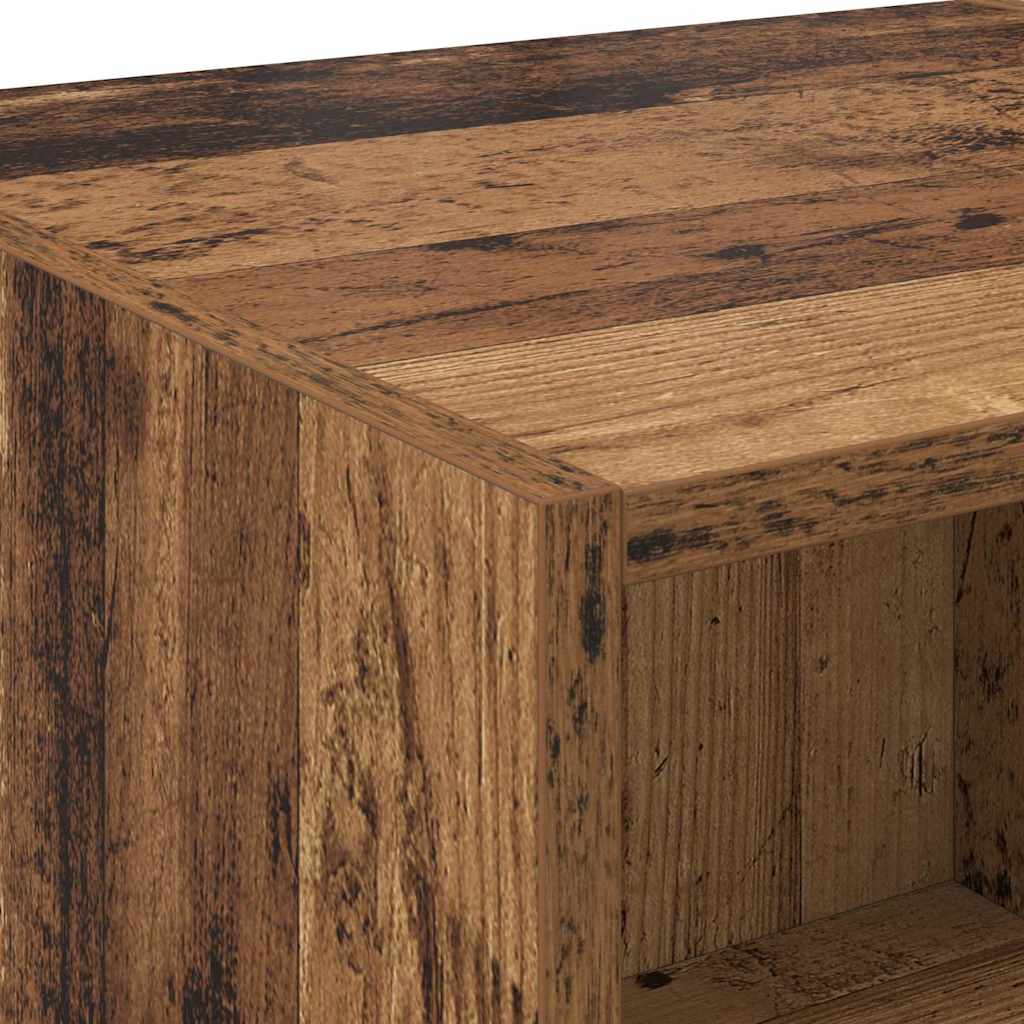 vidaXL Highboard with Drawer Old Wood 50 x 42.5 x 185 cm Engineered Wood