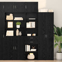 vidaXL Highboard with Drawer Old Wood 50 x 42.5 x 225 cm Engineered Wood