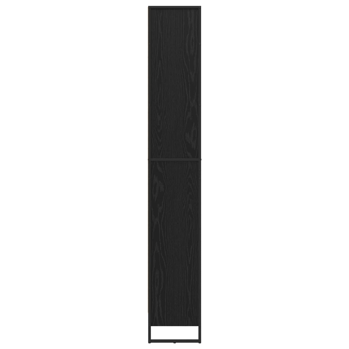 vidaXL Bookcase 2 pcs Black Oak 80 x 30 x 155 cm Engineered wood