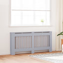 vidaXL Radiatorombouw 112 cm MDF wit