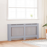 vidaXL Radiator Cover 112 cm MDF White