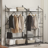 vidaXL Open Kledingkast Effen 2 pcs 78 x 36 x 158 cm