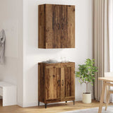 vidaXL Highboard Oud Hout 69,5 x 34 x 180 cm Bewerkt hout