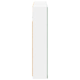 vidaXL Badkamerkast set met plank 3 pcs 80 x 10,5 x 50 cm Bewerkt hout