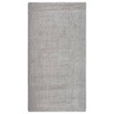vidaXL Vloerkleed shaggy anti-slip 80x150 cm donkergrijs