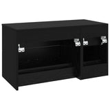 vidaXL Badkamermeubel Set 2 st Wit Bewerkt hout