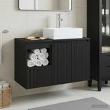 vidaXL Bathroom Furniture Set 2 pcs White Engineered Wood