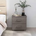 vidaXL Nachtkastje HAMAR 40x35x44,5 cm massief grenenhout honingbruin