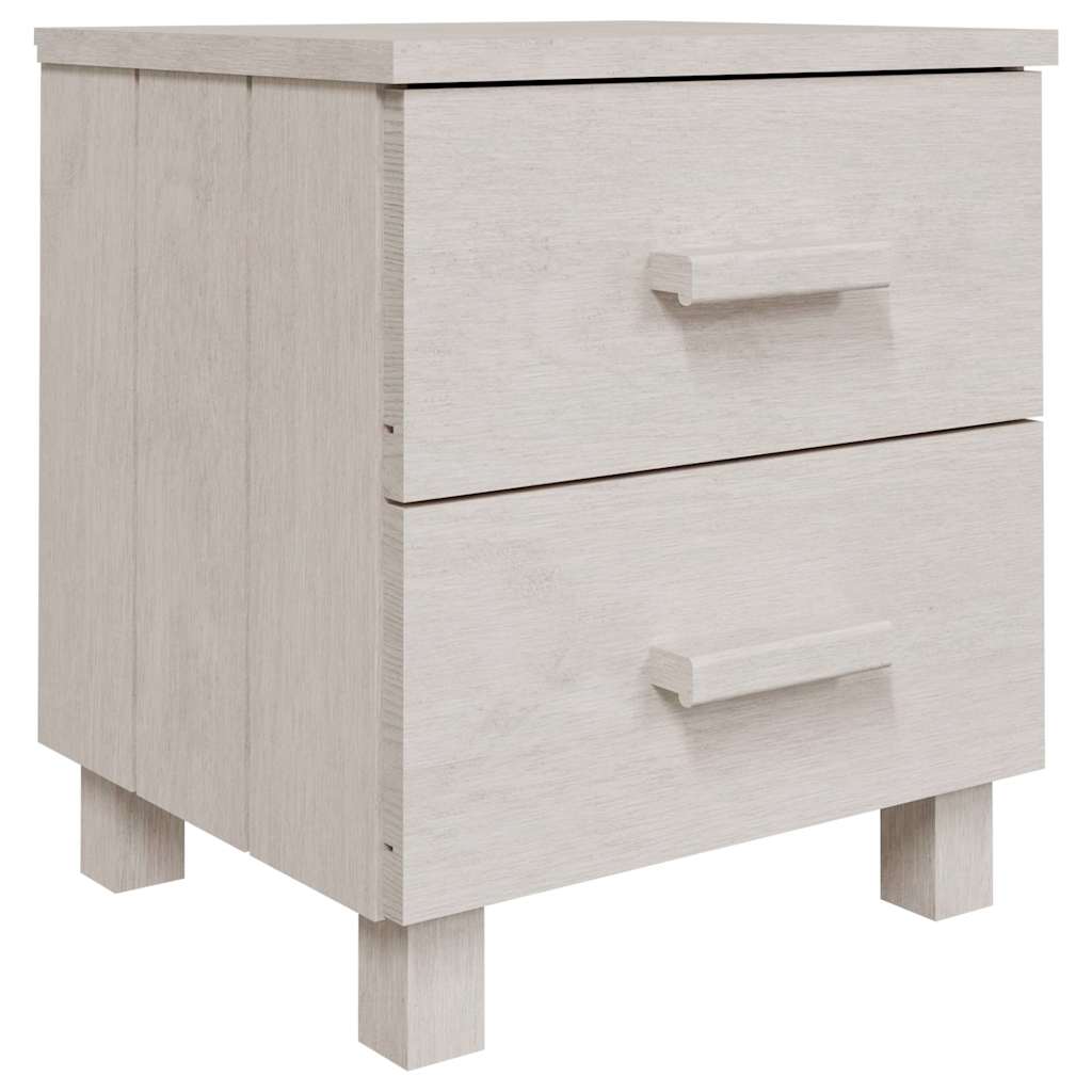 vidaXL Nachtkastje HAMAR 40x35x44,5 cm massief grenenhout honingbruin