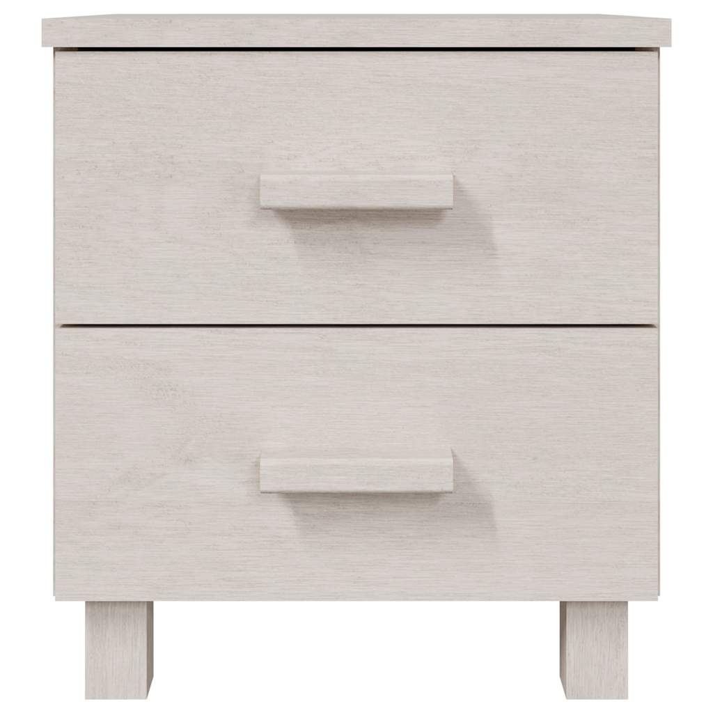 vidaXL Nachtkastje HAMAR 40x35x44,5 cm massief grenenhout honingbruin