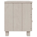 vidaXL Nachtkastje HAMAR 40x35x44,5 cm massief grenenhout honingbruin