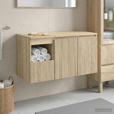vidaXL Bathroom Cabinet Set 2 pcs White Engineered Wood