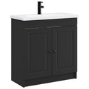 vidaXL Badkamermeubel Set Wit 56 x 37,5 x 81 cm Bewerkt hout