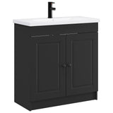 vidaXL Badkamermeubel Set Wit 56 x 37,5 x 81 cm Bewerkt hout