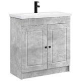 vidaXL Badkamermeubel Set Wit 56 x 37,5 x 81 cm Bewerkt hout