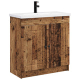 vidaXL Badkamermeubel Set Wit 56 x 37,5 x 81 cm Bewerkt hout