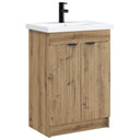 vidaXL Badkamermeubel Set Wit 56 x 37,5 x 81 cm Bewerkt hout
