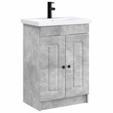 vidaXL Badkamermeubel Set Wit 56 x 37,5 x 81 cm Bewerkt hout