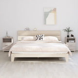 vidaXL Nachtkastje HAMAR 40x35x62 cm massief grenenhout honingbruin
