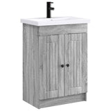 vidaXL Badkamermeubel Set Wit 56 x 37,5 x 81 cm Bewerkt hout