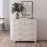 vidaXL Sideboard HAMAR 79x40x80 cm solid pine honey brown