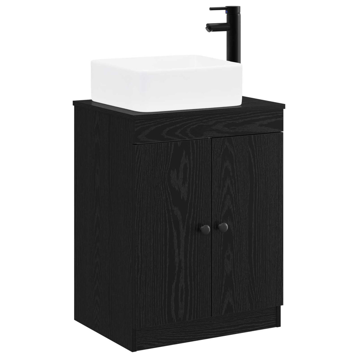 vidaXL Bathroom Furniture Set White Engineered Wood