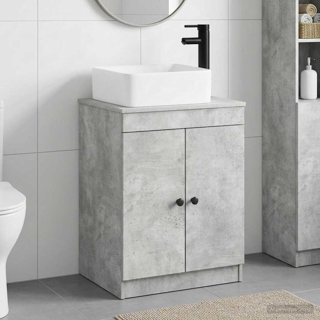 vidaXL Bathroom Furniture Set White Engineered Wood