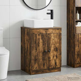 vidaXL Bathroom Furniture Set White Engineered Wood