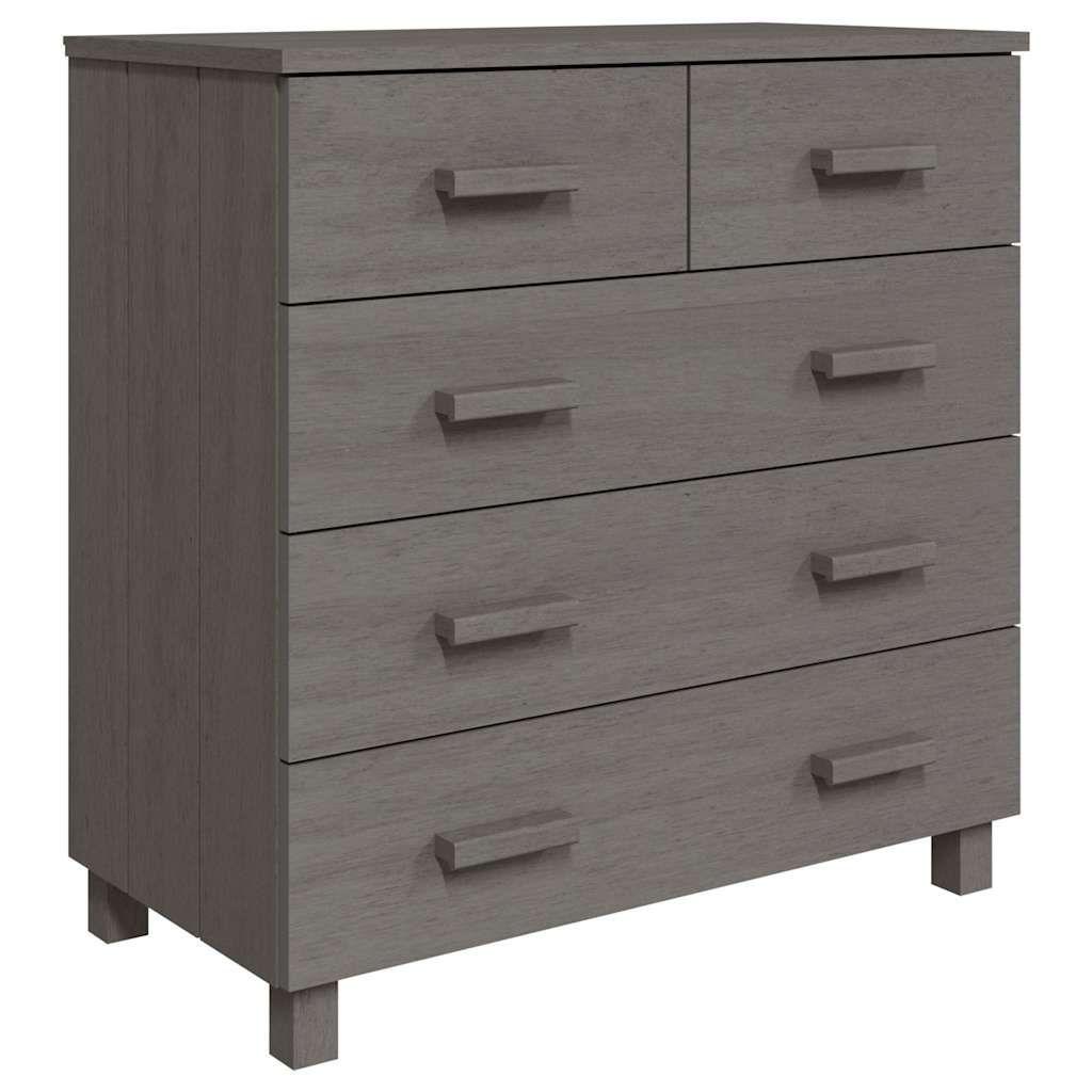 vidaXL Sideboard HAMAR 79x40x80 cm solid pine honey brown