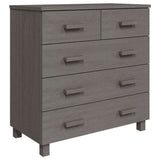 vidaXL Sideboard HAMAR 79x40x80 cm solid pine honey brown