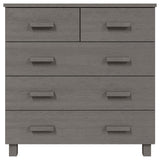 vidaXL Sideboard HAMAR 79x40x80 cm solid pine honey brown