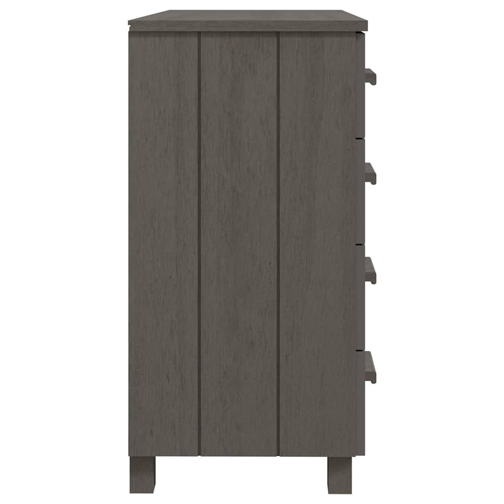 vidaXL Sideboard HAMAR 79x40x80 cm solid pine honey brown