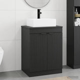 vidaXL Bathroom Vanity Set White Engineered Wood