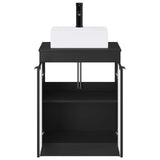 vidaXL Bathroom Vanity Set White Engineered Wood