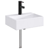 vidaXL Bathroom Vanity Set White Engineered Wood