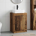 vidaXL Bathroom Vanity Set White Engineered Wood
