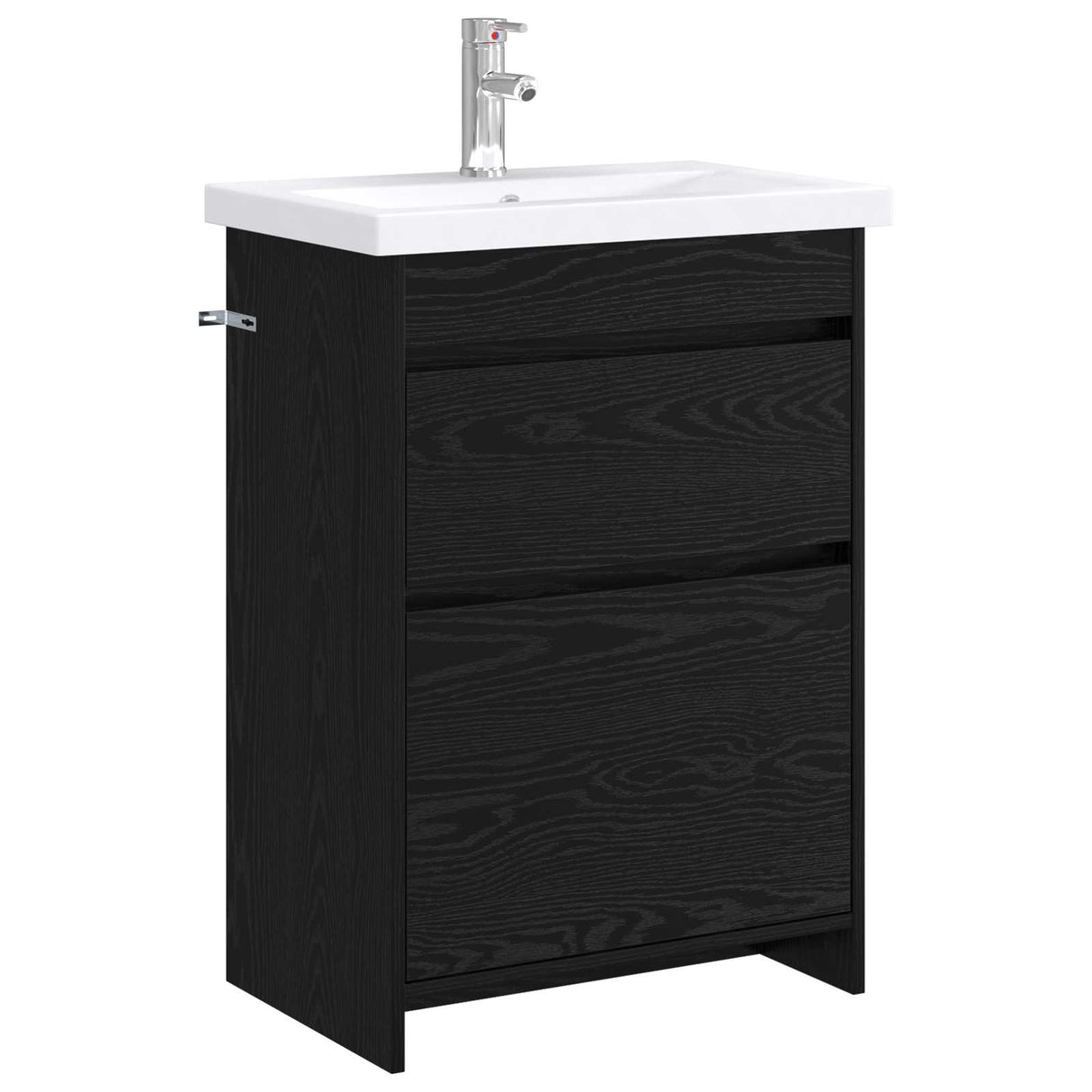 vidaXL Badkamermeubel Set Wit 61 x 40 x 84,5 cm Bewerkt hout