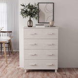 vidaXL Sideboard HAMAR 79x40x103.5 cm solid pine honey brown