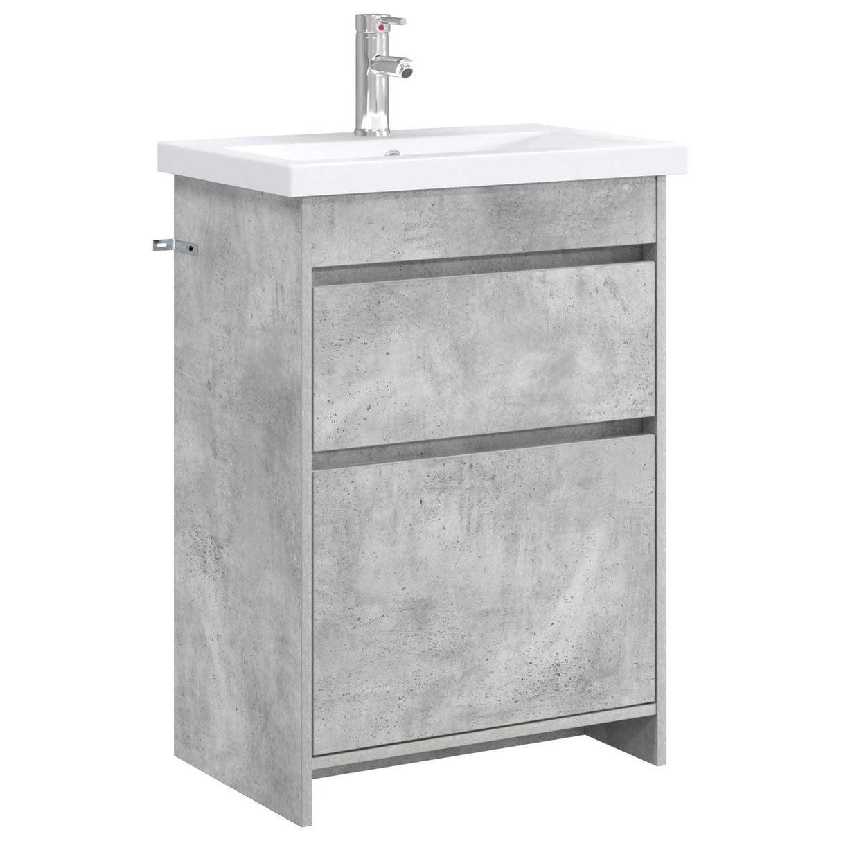 vidaXL Badkamermeubel Set Wit 61 x 40 x 84,5 cm Bewerkt hout