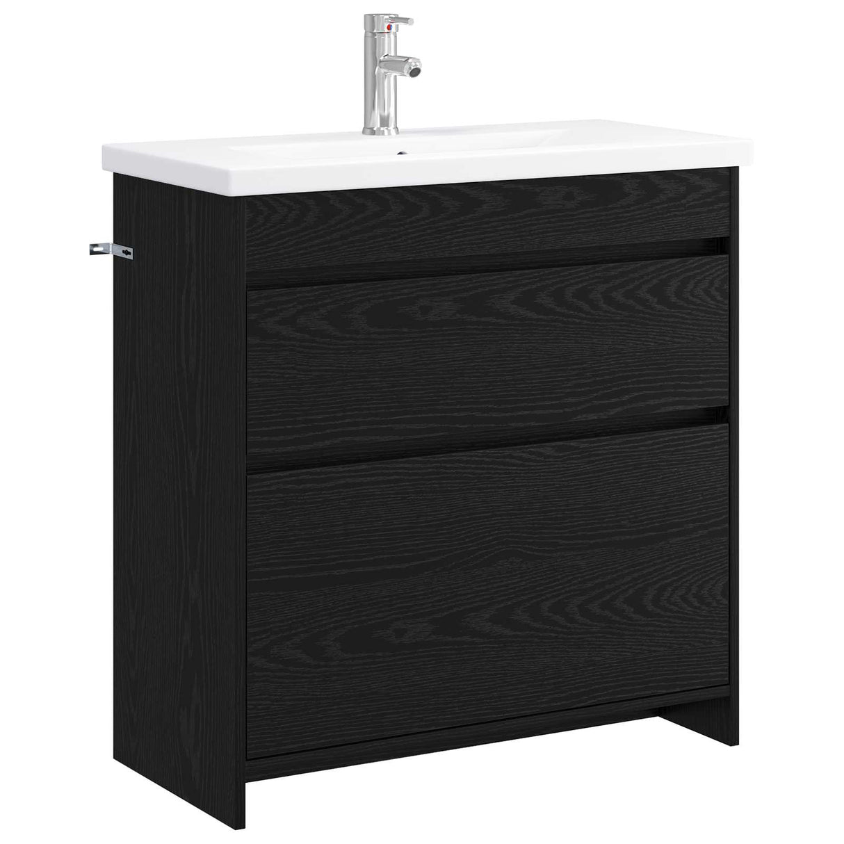 vidaXL Badkamermeubel Set Wit 61 x 40 x 84,5 cm Bewerkt hout